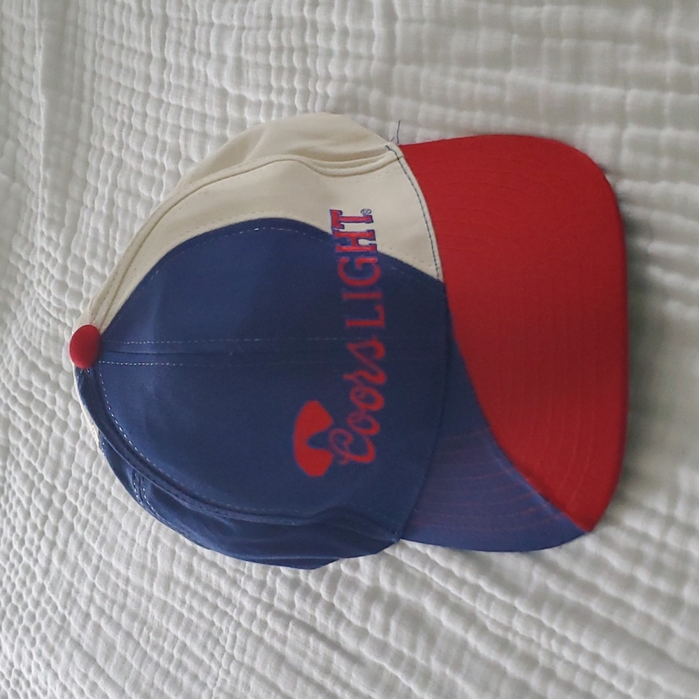 Vintage Coors Light adjustable hat
